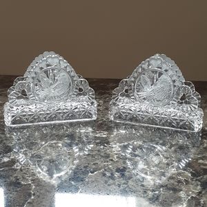 SOLD Vintage Hofbauer Byrdes Crystal Napkin